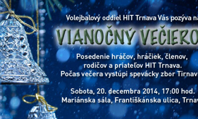 hit vianocny vecierok 2014 facebook event